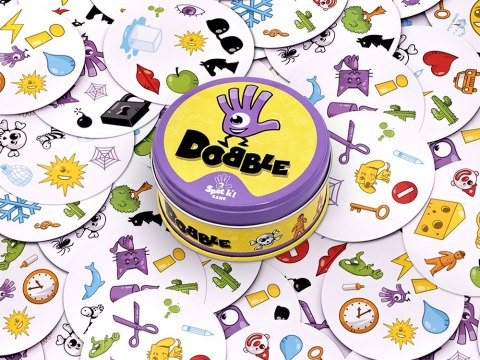 Rebel Karciana gra Dobble Classic Eco PL - okrągłe karty do gry GR0749