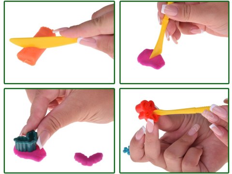 Zestaw Masa plastyczna + foremki tematyczne Święta Bożego Narodzenia ZA5764