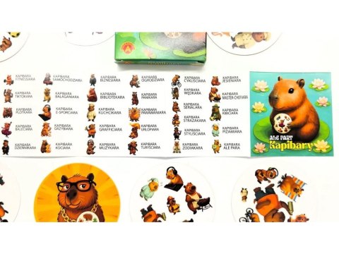 Alexander Gra karciana - Ale pary Kapibary - okrągłe karty GR0791