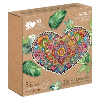 Alexander Mandala MIŁOŚCI z miłością - drewniane puzzle 150 ele ZA6079