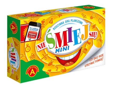 Alexander Towarzyska gra planszowa Nie śmiej się! Wersja mini - 220 haseł GR0801