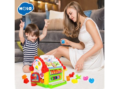 Edukacyjny INTERAKTYWNY MULTIDOMEK dźwięk ZA0024