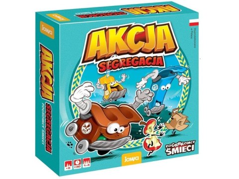 Jawa Edukacyjna gra planszowa ucząca zasad segregacji AKCJA SEGREGACJA GR0490