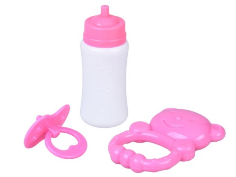 Lalka BOBAS interaktywna 46cm - w niebieskich spodenkach + akcesoria ZA5835