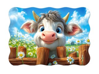 Puzzle 30-elementów Lovely Cow B-03839-1
