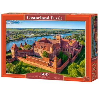 Puzzle 500-elementów View of The Malbork Castle, Poland B-54039