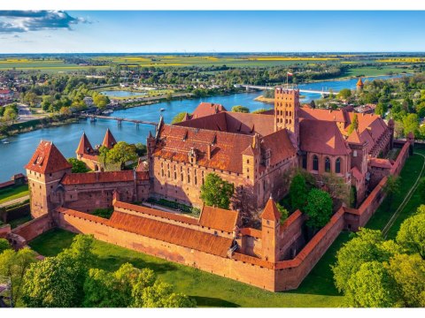 Puzzle 500-elementów View of The Malbork Castle, Poland B-54039