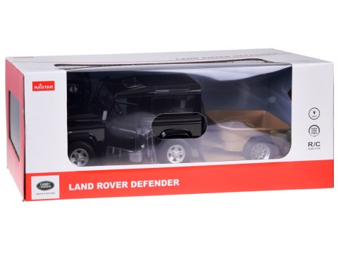 Rastar auto zdalnie sterowane Land Rover Defender 1:14 pilot ośw RC0712