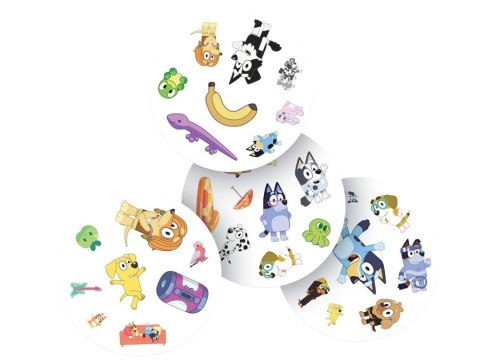 Rebel Karciana gra Dobble Bluey - okrągłe karty do gry GR0825