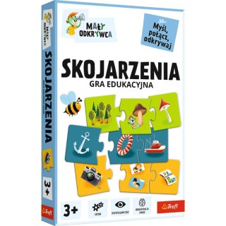 Trefl: Gra - Skojarzenia / Mały odkrywca / Kazstudio , Rodzina Treflików