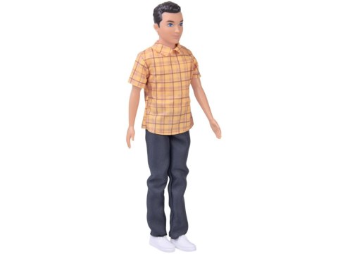 Anlily Lalka chłopak BRUNET Paulo w koszuli i ciemnych spodniach ZA6006 B
