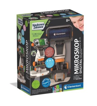 Clementoni: Naukowa Zabawa LAB - Mikroskop Digital