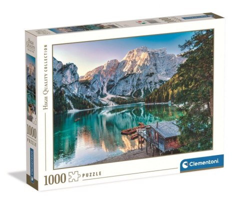 Clementoni: Puzzle 1000el. HQ - Emerald Lake Braies