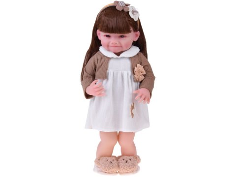 Duża Lalka dziewczynka 55 cm - uroczy wygląd i figlarny uśmiech ZA5830