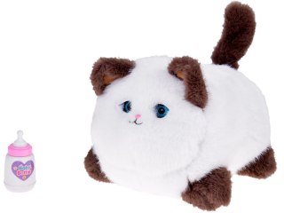 Interaktywny kotek PUSZEK - miauczy mruczy i rusza oczkami + nagrywa ZA5480