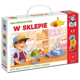 Kapitan Nauka Gra edukacyjna W sklepie - baw się w zakupy i ćwicz liczenie GR0820