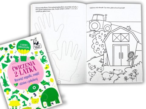 Kapitan Nauka Teczka edukacyjna 2-latka KS1217