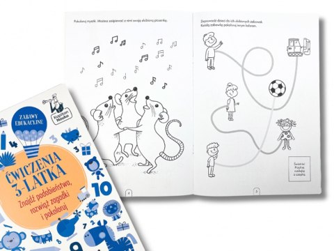 Kapitan Nauka Teczka edukacyjna 3-latka KS1218