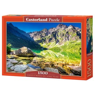 Puzzle 1500-elementów Sunrise at Morskie Oko, Tatras, Poland
