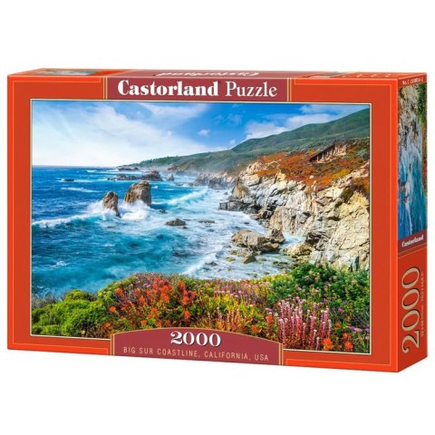 Puzzle 2000-elementów Big Sur Coastline, California, USA