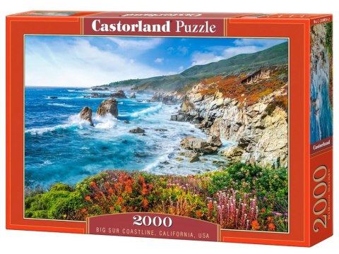 Puzzle 2000-elementów Big Sur Coastline, California, USA