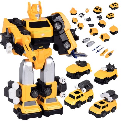 Zabawka Robot Magnetyczny Transformer 2w1- duża figurka - akcesoria ZA6009