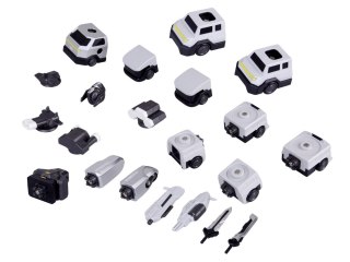 Zabawka Robot Magnetyczny Transformer 2w1- duża figurka - akcesoria ZA6009