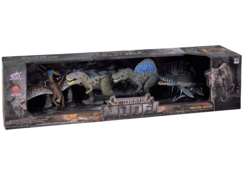 Zestaw figurek duże dinozaury 4 sztuki figurki ruchome elementy ZA5689