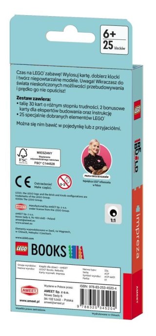 Ameet: LEGO Books - Rebuild. Karty Wyzwań: Impreza