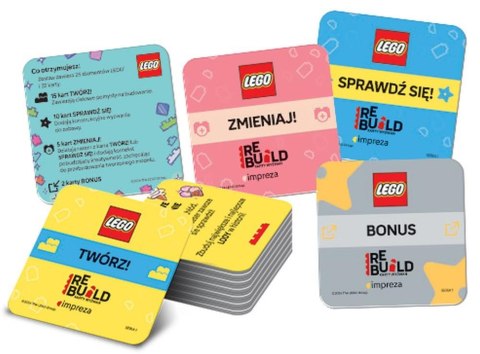 Ameet: LEGO Books - Rebuild. Karty Wyzwań: Impreza
