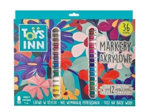 Toys Inn: Markery Akrylowe 36 Szt