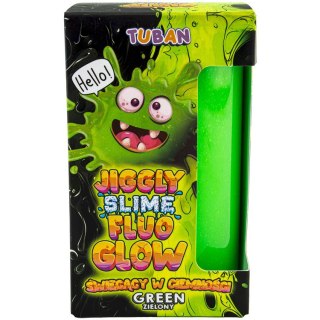 Tuban Jiggle Slime Fluo glow zielony świecący w ciemności 430g ZA5655
