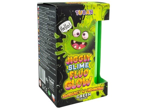 Tuban Jiggle Slime Fluo glow zielony świecący w ciemności 430g ZA5655