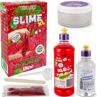Tuban kreatywny zestaw sensoryczny Slime - Truskawka XL ZA5635