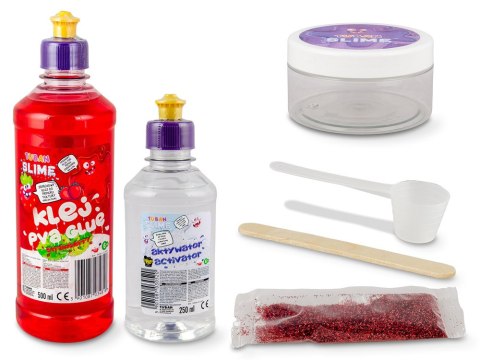 Tuban kreatywny zestaw sensoryczny Slime - Truskawka XL ZA5635