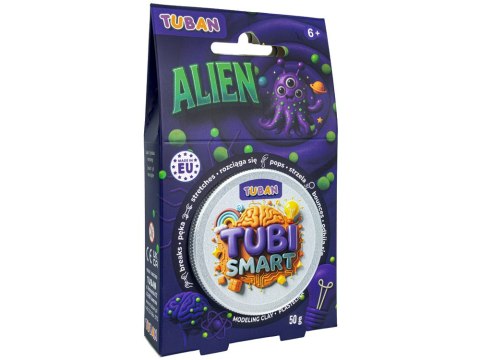 Tubi Smart plastelina sensoryczna Alien rozciąga się strzela odbija się ZA6130