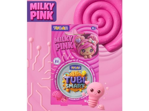Tubi Smart plastelina sensoryczna Milky Pink rozciąga się strzela odbija się ZA6129