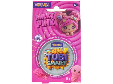 Tubi Smart plastelina sensoryczna Milky Pink rozciąga się strzela odbija się ZA6129