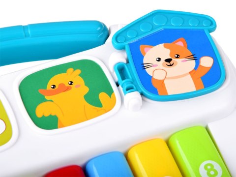 Wesołe muzyczne Pianinko zwierzaki ZA4298