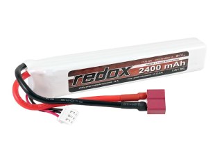 Akumulator Redox ASG 2400 mAh 7,4V 30C (scalony) - pakiet LiPo