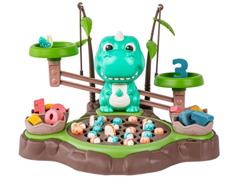 Gra Matematyczna Waga DINOZAUR + Wędkowanie Łowienie Dinozaurów Nauka Liczenia