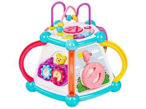 Multikostka Kostka Bryła Piramida Edukacyjna Sensoryczna zabawka dla malucha 7w1