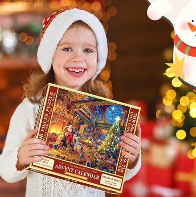 Puzzle kalendarze adwentowe
